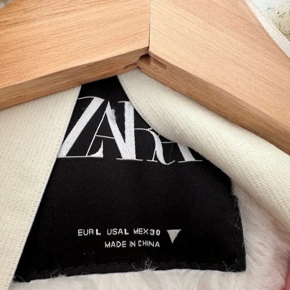 Zara Fur-Trimmed Long Winter Parka - Picture 12 of 12